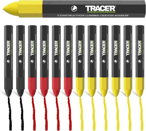 Picture of Tracer Mixed Crayon Set 12pcs