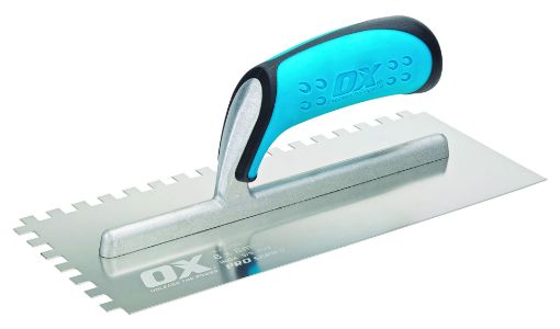Picture of OX Trade Notch Trowel - 8mm (Reduced to Clear)