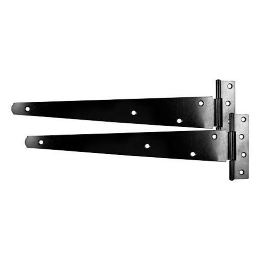 Picture of Medium Tee Hinge 450mm Black (Pair)